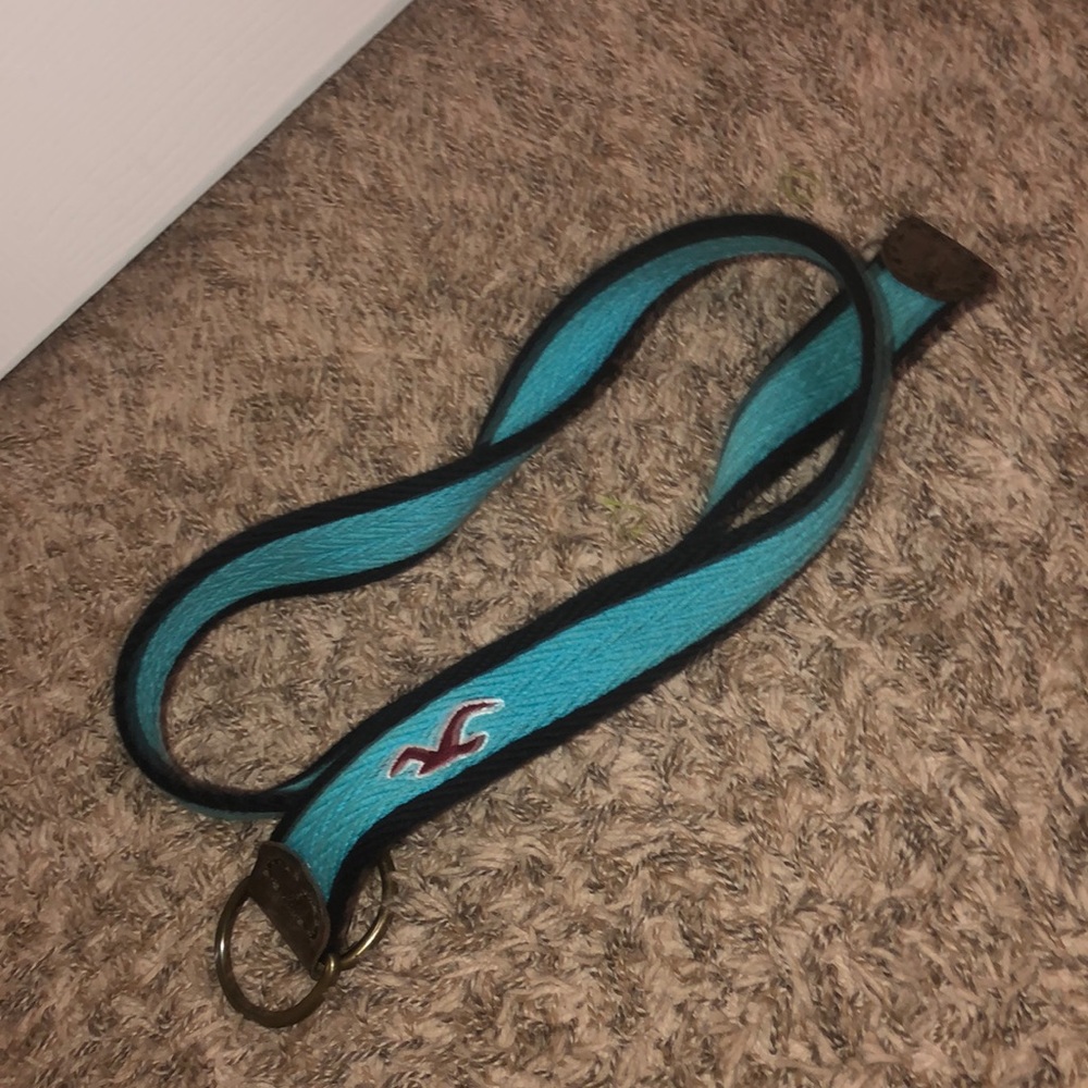 Blue hollister belt